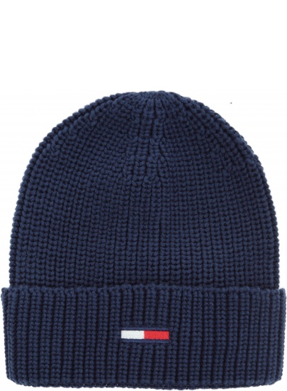 CZAPKA TOMMY HILFIGER TJU BASIC RIB BEANIE AU0AU00300 496