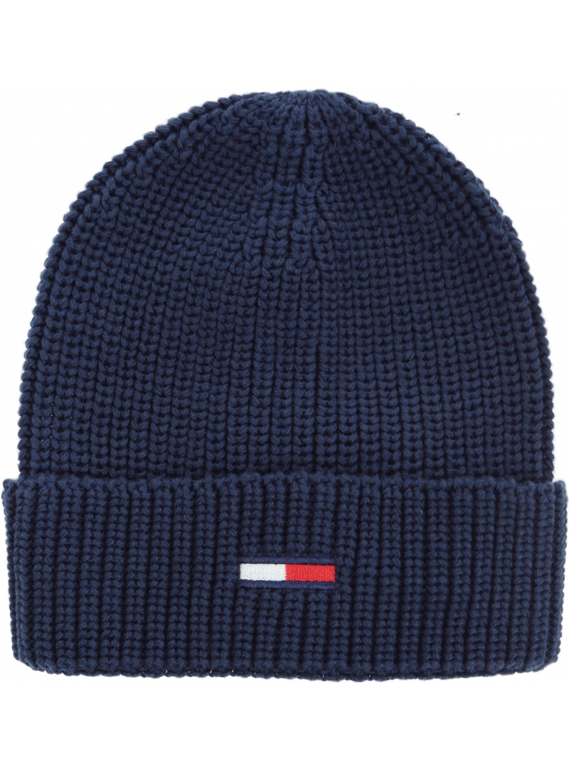 CZAPKA TOMMY HILFIGER TJU BASIC RIB BEANIE AU0AU00300 496