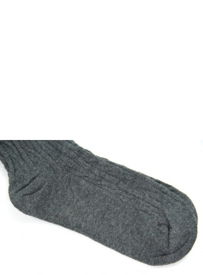 TOMMY HILFIGER Women Tights Cable 1P Anthracite Mela - Skarpety, rajstopy