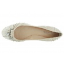 BALERINKI GUESS CORRIDON2 BALLERINA FABRIC PANNA - Baleriny