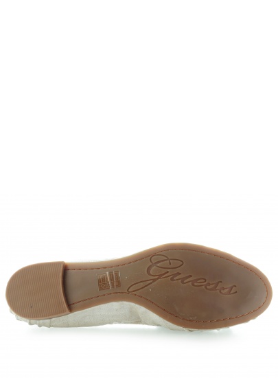 BALERINKI GUESS CORRIDON2 BALLERINA FABRIC PANNA - Baleriny
