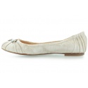 BALERINKI GUESS CORRIDON2 BALLERINA FABRIC PANNA - Baleriny