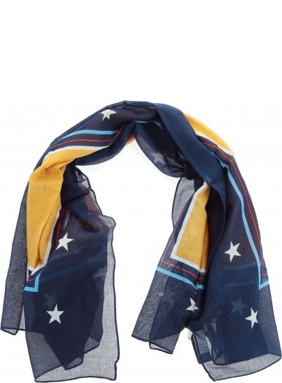 Chusta TOMMY Tjw Flag Heart Scarf - Szale i chusty