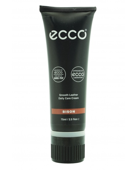 ECCO SMOOTH LEATHER CARE CREAM - PASTA PIELĘGNACYJNA ŚREDNI BRĄZ BISON -