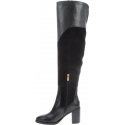 Kozaki TOMMY HILFIGER Material Mix Heeled