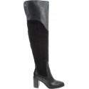 Kozaki TOMMY HILFIGER Material Mix Heeled