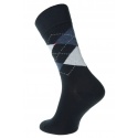 TOMMY HILFIGER Skarpetki Men Sock Check Dark Navy (2-Pak) -
