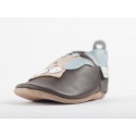 BUCIKI BOBUX 4243 CHOCOLATE OWL SOFT SOLE - Dla niemowląt