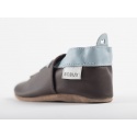BUCIKI BOBUX 4243 CHOCOLATE OWL SOFT SOLE - Dla niemowląt