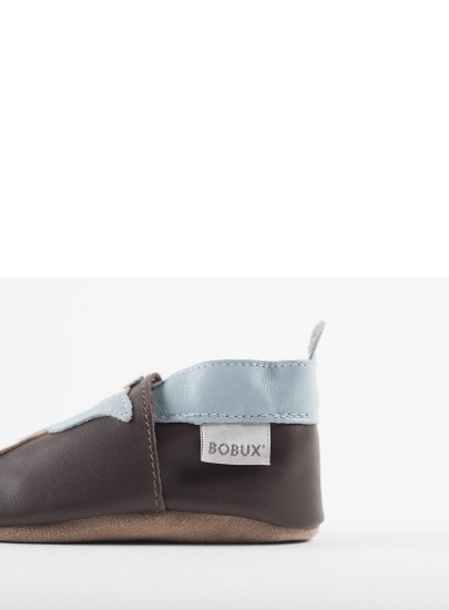 BUCIKI BOBUX 4243 CHOCOLATE OWL SOFT SOLE - Dla niemowląt