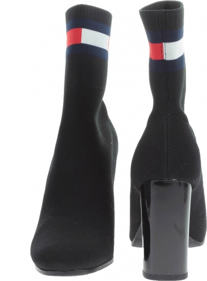BOTKI TOMMY SOCK HEELED BOOT - Botki