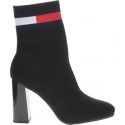 BOTKI TOMMY SOCK HEELED BOOT - Botki