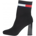 BOTKI TOMMY SOCK HEELED BOOT - Botki