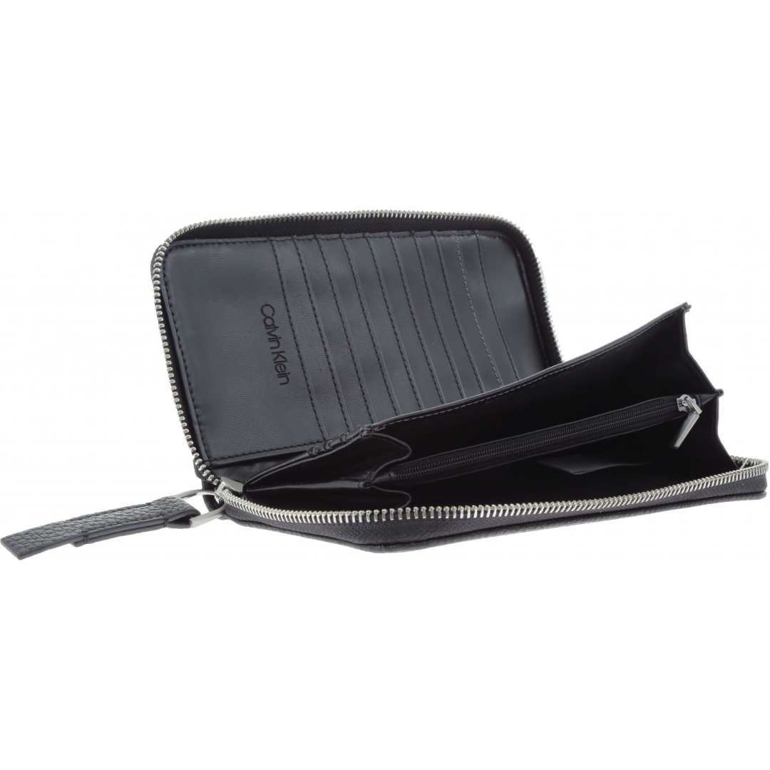 PORTFEL CALVIN KLEIN CK BASE LARGE ZIP - Portfele damskie