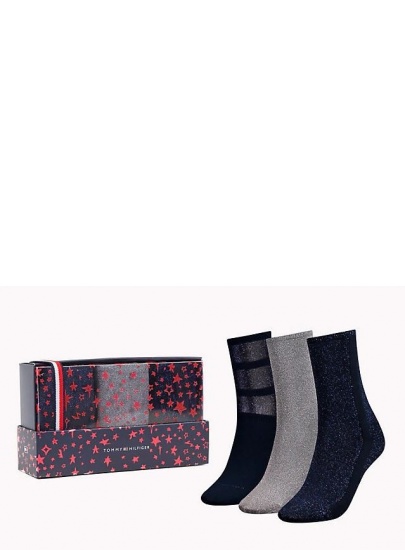 ZESTAW SKARPETEK TOMMY HILFIGER 483016001 563 (3-PAK) -