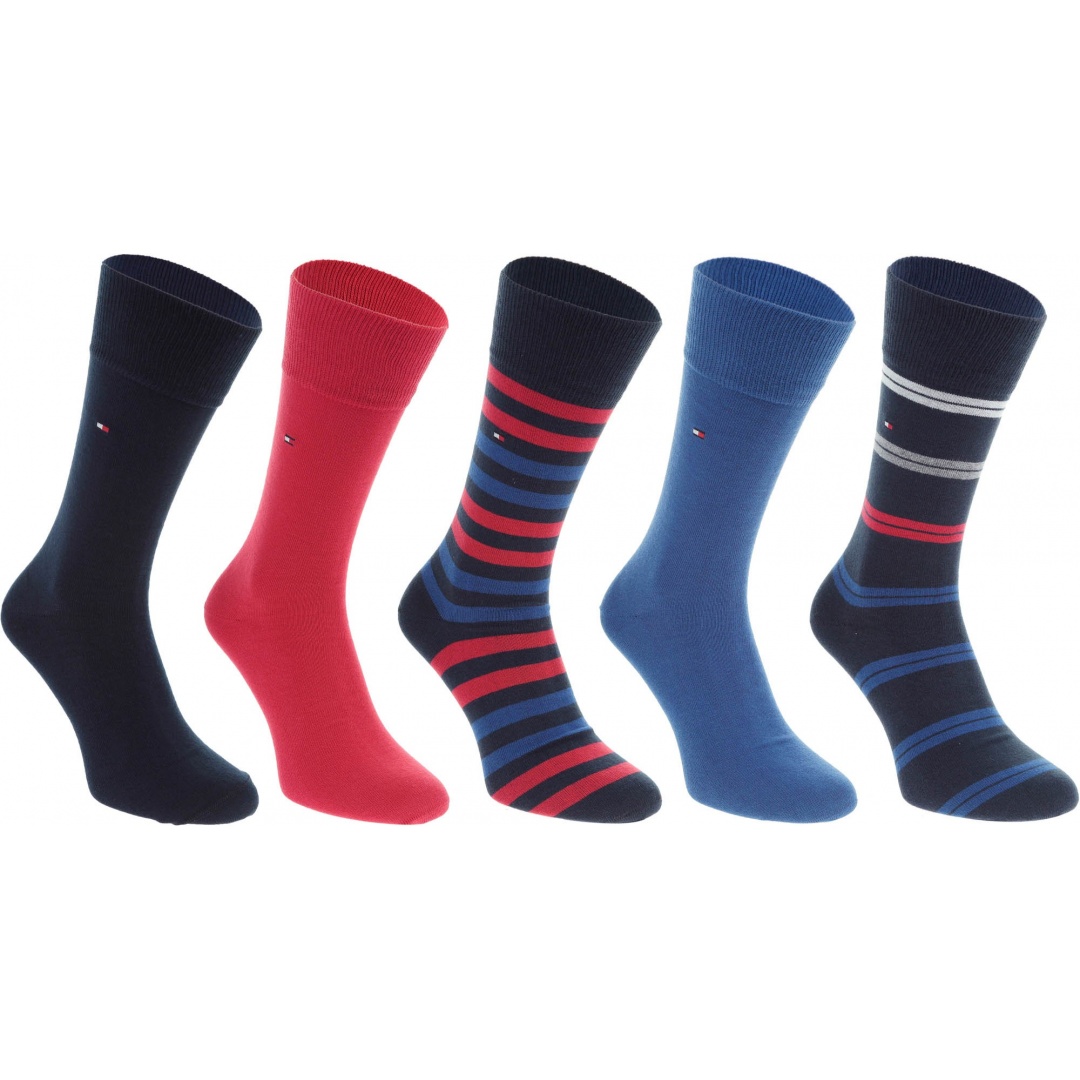 ZESTAW SKARPETEK TOMMY HILFIGER 482010001 085 (5-PAK) - Skarpety