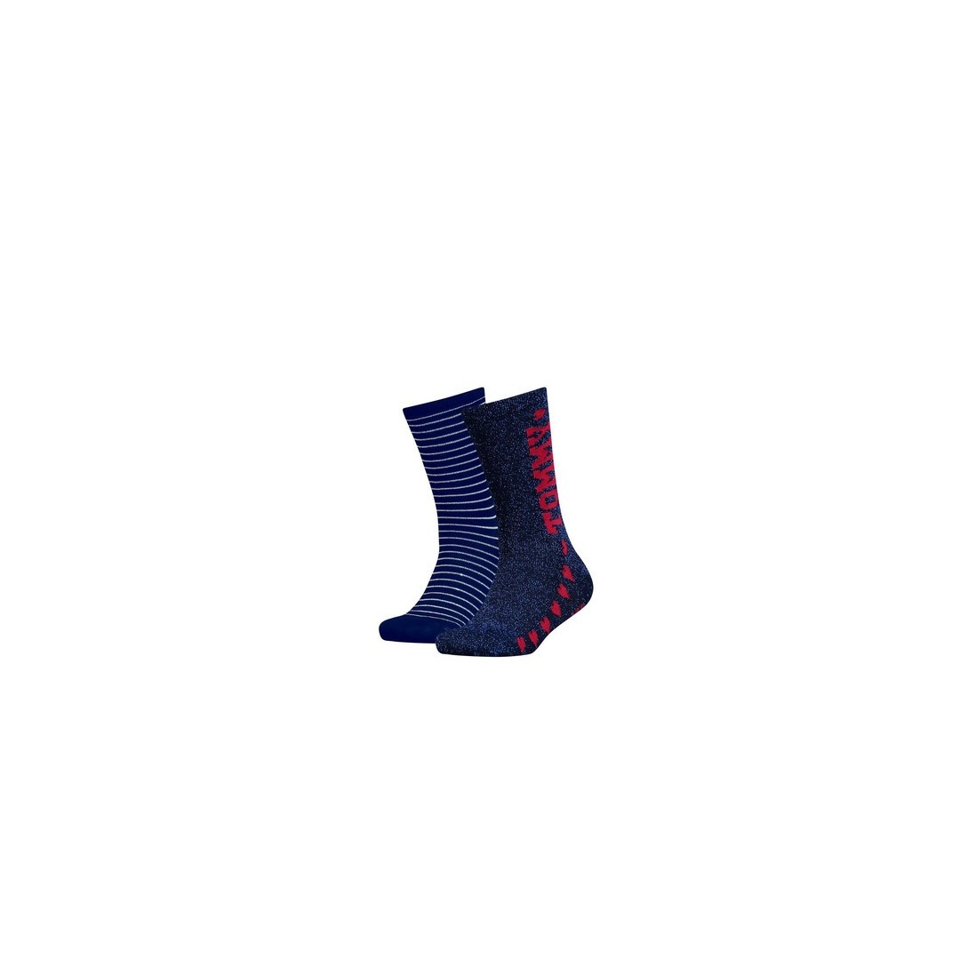 SKARPETKI TOMMY HILFIGER KIDS 484012001 563 (2-PAK) - Skarpety