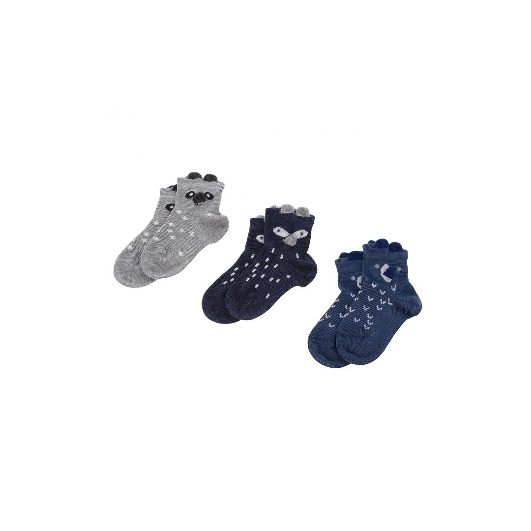 SKARPETKI TOMMY HILFIGER BABY 485016001 563 (3-PAK) - Skarpetki