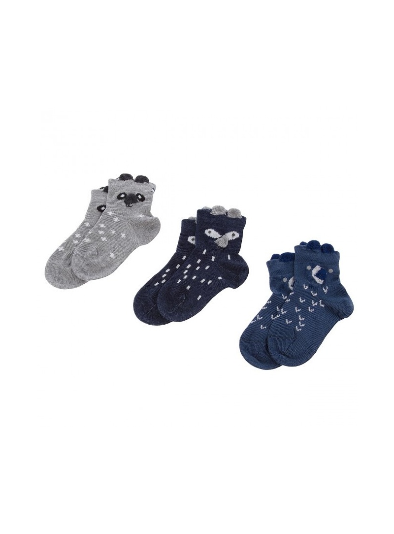 SKARPETKI TOMMY HILFIGER BABY 485016001 563 (3-PAK) - Skarpetki