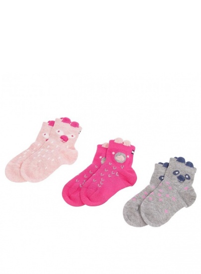 SKARPETKI TOMMY HILFIGER BABY 485016001 488 (3-PAK) -