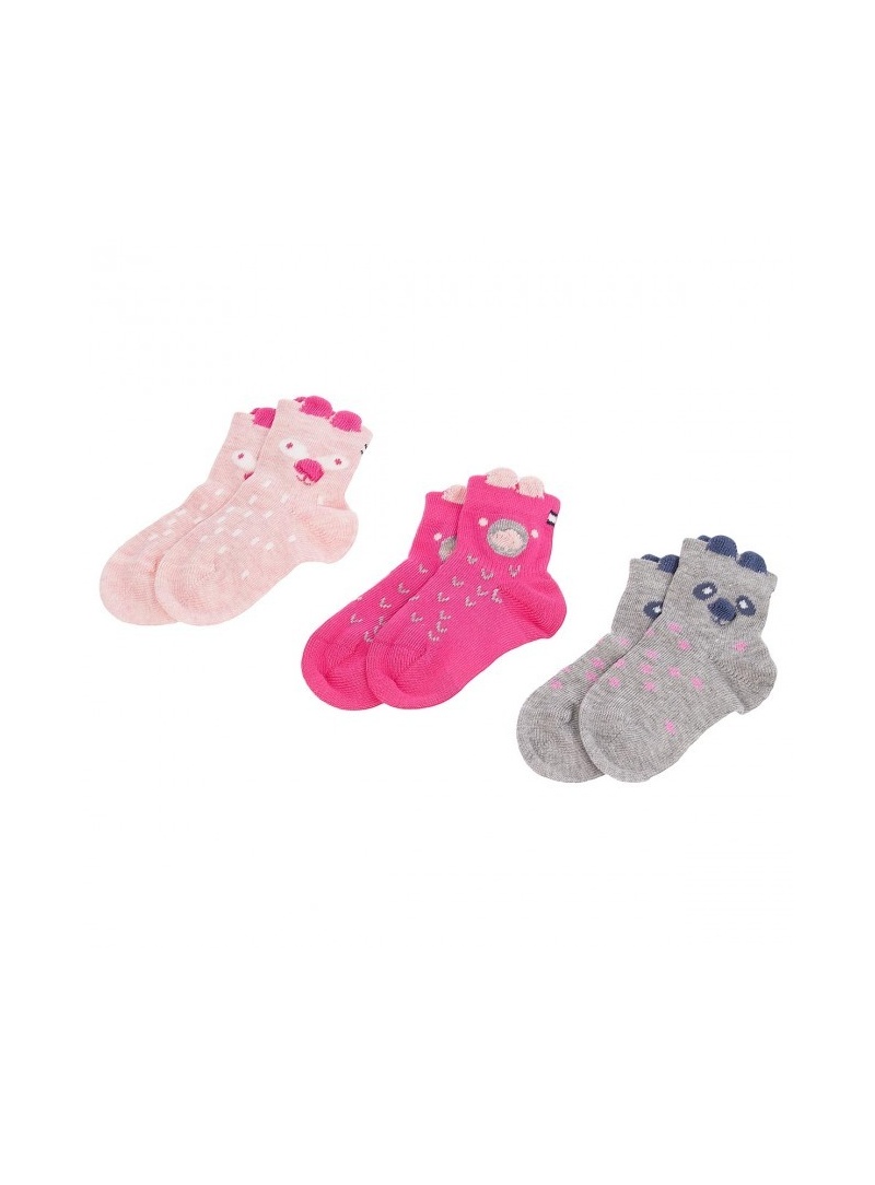 SKARPETKI TOMMY HILFIGER BABY 485016001 488 (3-PAK) -