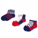 SKARPETKI TOMMY HILFIGER BABY 485015001 085 (3-PAK) - Skarpetki