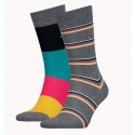SKARPETKI TOMMY HILFIGER 482032001 758 (2-PAK) - Skarpety