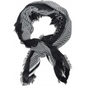 CHUSTA CALVIN KLEIN PRINTED CK SCARF K60K604704 101 - Szale i