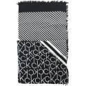 CHUSTA CALVIN KLEIN PRINTED CK SCARF K60K604704 101 - Szale i