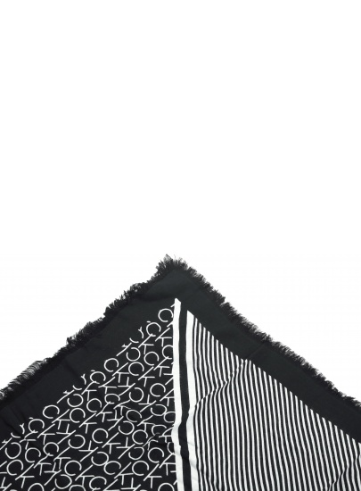 CHUSTA CALVIN KLEIN PRINTED CK SCARF K60K604704 101 - Szale i