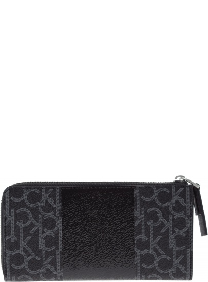 Portfel CALVIN KLEIN Mono Block Large Zip - Portfele damskie
