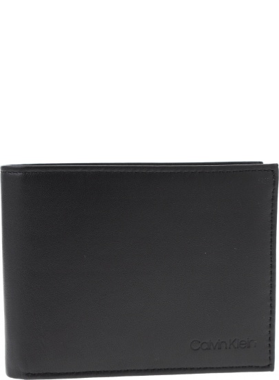 Portfel CALVIN KLEIN Smooth Emboss 5Cc Co - Portfele męskie