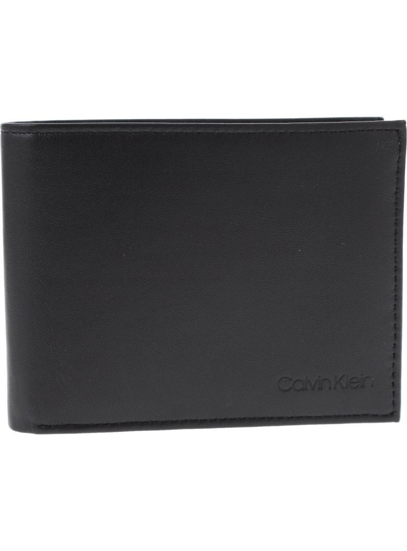 Portfel CALVIN KLEIN Smooth Emboss 5Cc Co - Portfele męskie