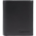 PORTFEL CALVIN KLEIN SMOOTH EMBOSS NS MIN - Portfele męskie