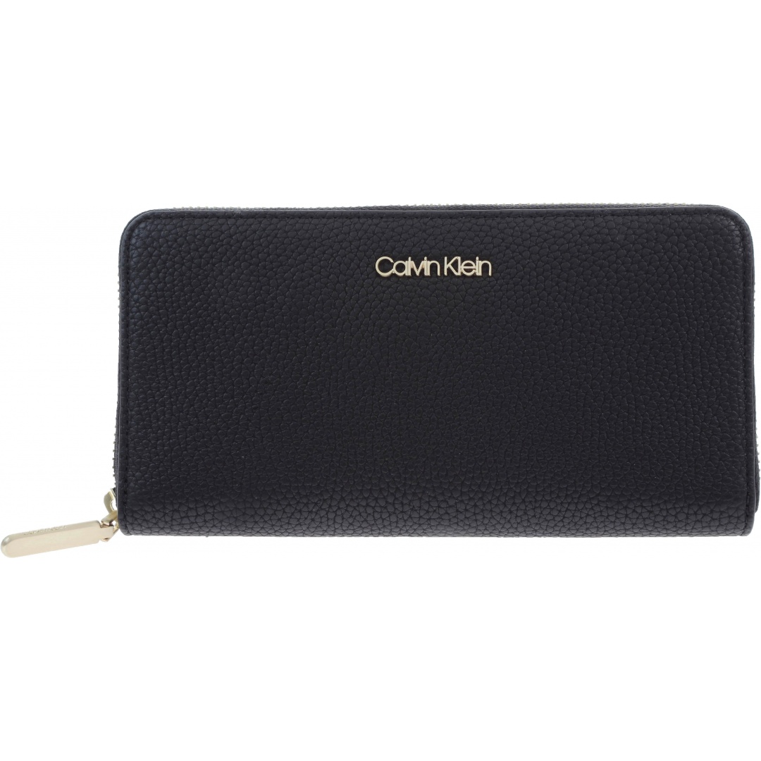 PORTFEL CALVIN KLEIN NEAT LARGE ZIPAROUND K60K604603 001 -