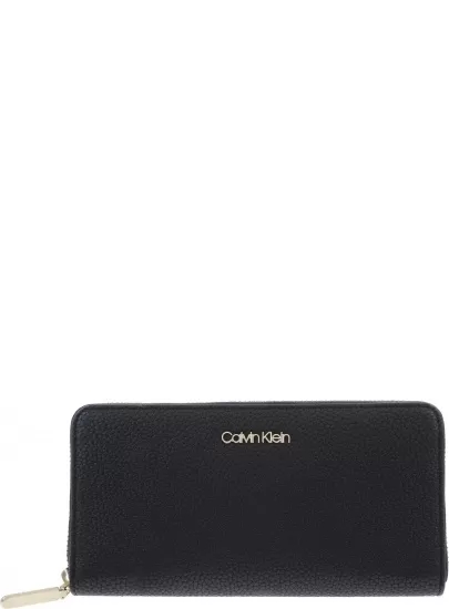 PORTFEL CALVIN KLEIN NEAT LARGE ZIPAROUND K60K604603 001 -