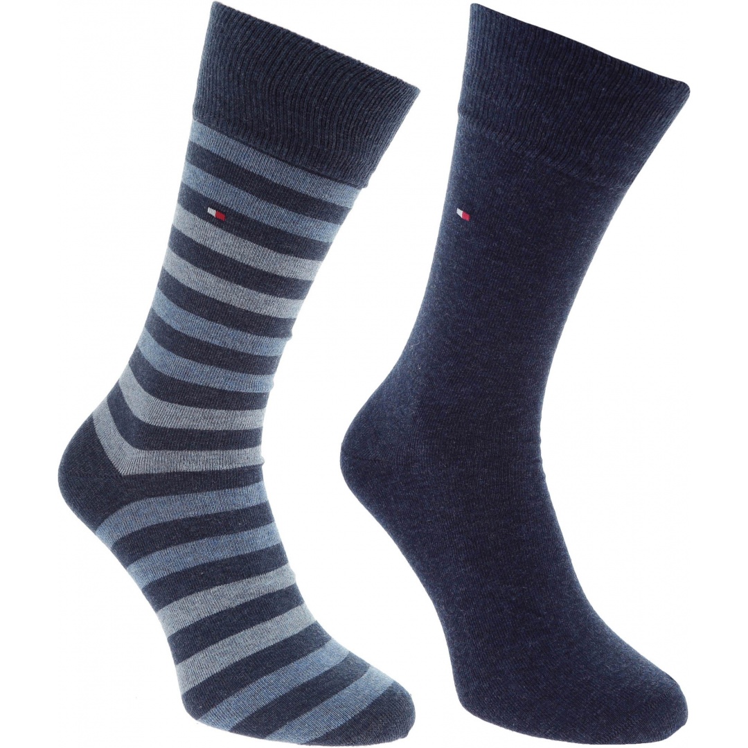 SKARPETKI TOMMY HILFIGER 472001001 356 (2-PAK) - Skarpety