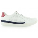 PÓŁBUTY SPORTOWE GEOX HYPERSPACE OPTIC WHITE DK NAVY - Półbuty