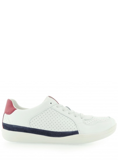 PÓŁBUTY SPORTOWE GEOX HYPERSPACE OPTIC WHITE DK NAVY - Półbuty