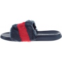 KLAPKI TOMMY HILFIGER FUNNY FUR POOL SLIDE - Klapki