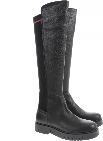 KOZAKI TOMMY HILFIGER SOCK TOMMY JEANS BOO - Kozaki