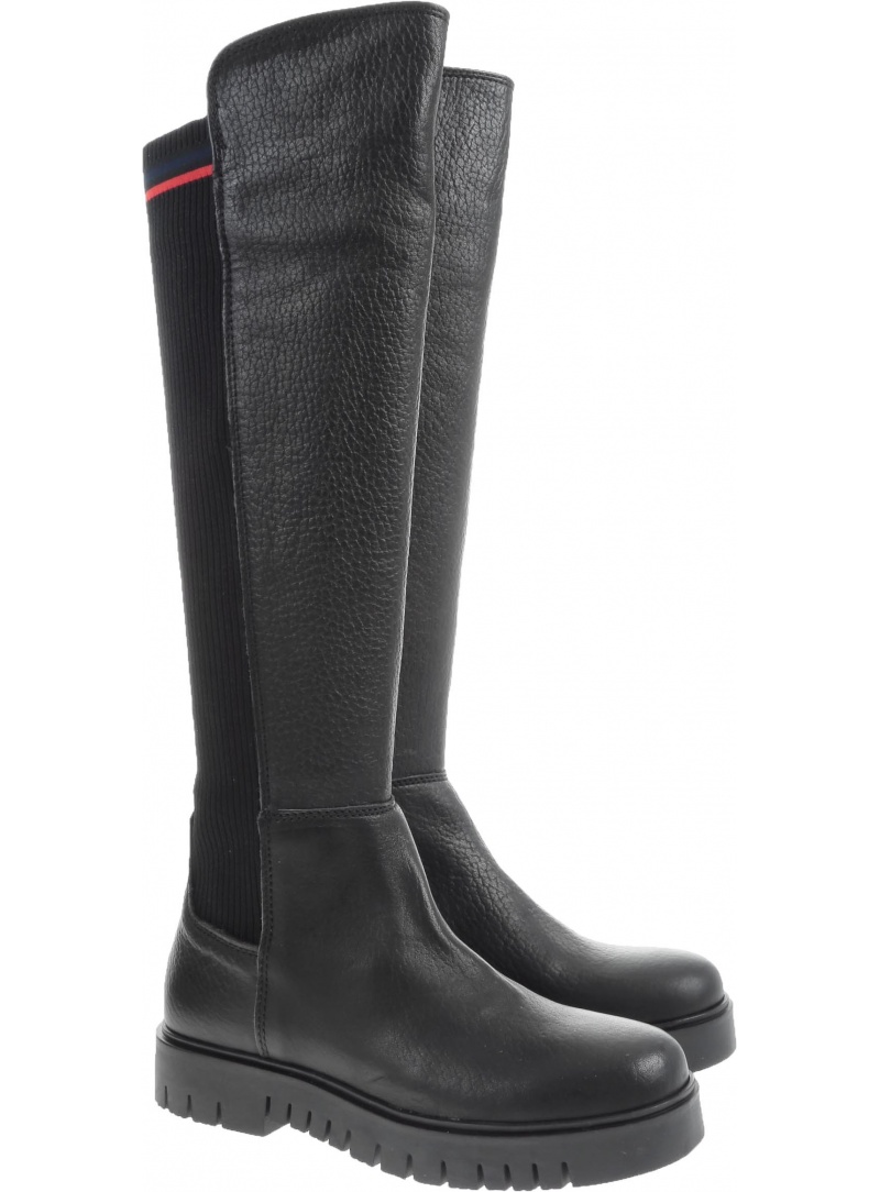 tommy jeans sock boot