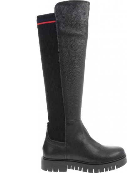 KOZAKI TOMMY HILFIGER SOCK TOMMY JEANS BOO - Kozaki