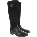 Kozaki TOMMY HILFIGER Buckle High Boot FW0FW03450 990 - Kozaki