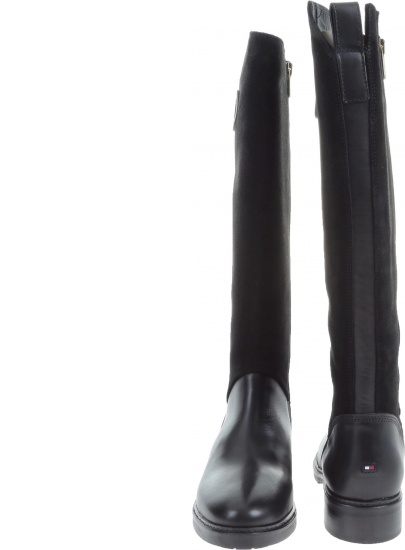 Kozaki TOMMY HILFIGER Buckle High Boot FW0FW03450 990 - Kozaki