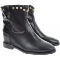 Botki TOMMY HILFIGER Round Stud Wedge Boo - Botki