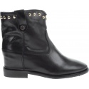 Botki TOMMY HILFIGER Round Stud Wedge Boo - Botki