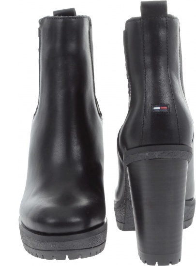 Botki TOMMY HILFIGER Essential Heeled - Botki