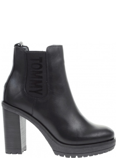 Botki TOMMY HILFIGER Essential Heeled - Botki