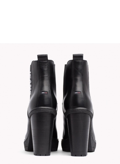 Botki TOMMY HILFIGER Essential Heeled - Botki